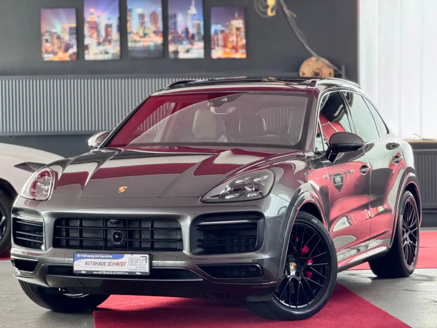 Porsche Cayenne GTS SportAbgas Pano ACC 360°Luft HeadUp Gris - 1