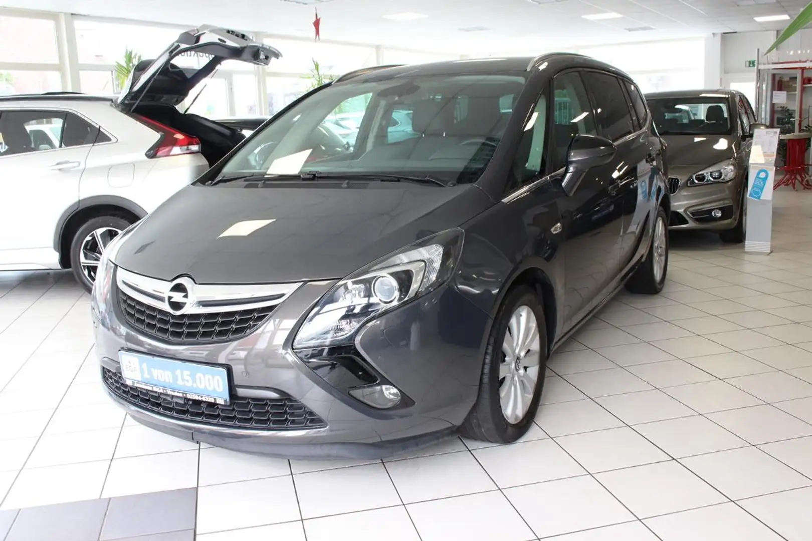 Opel Zafira Tourer 2.0CDTI 7Sitzer.Automatik Gris - 1