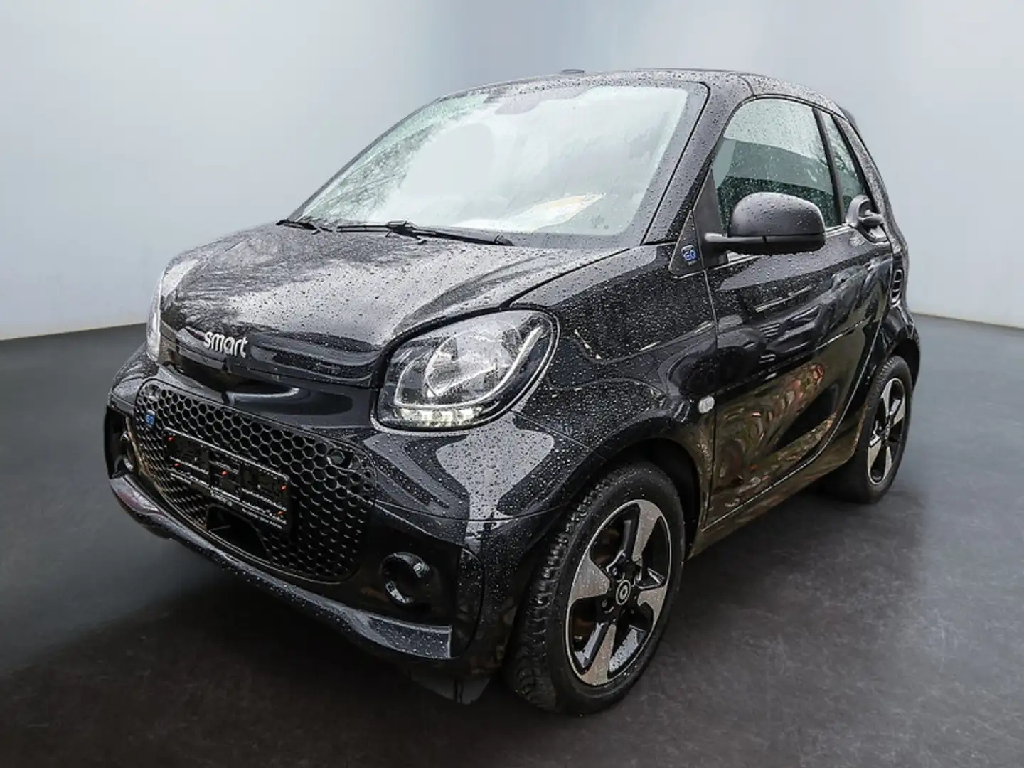 smart forTwo EQ  cabrio SPUR PDC SHZ Schwarz - 2