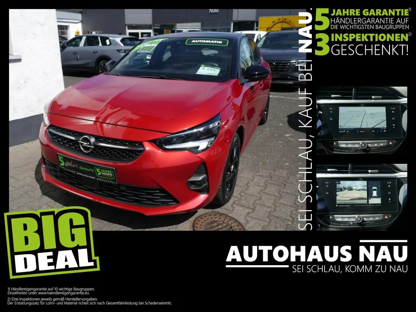 Opel Corsa F 1.2 Turbo Ultimate Inkl. Big Deal Paket Rood - 1