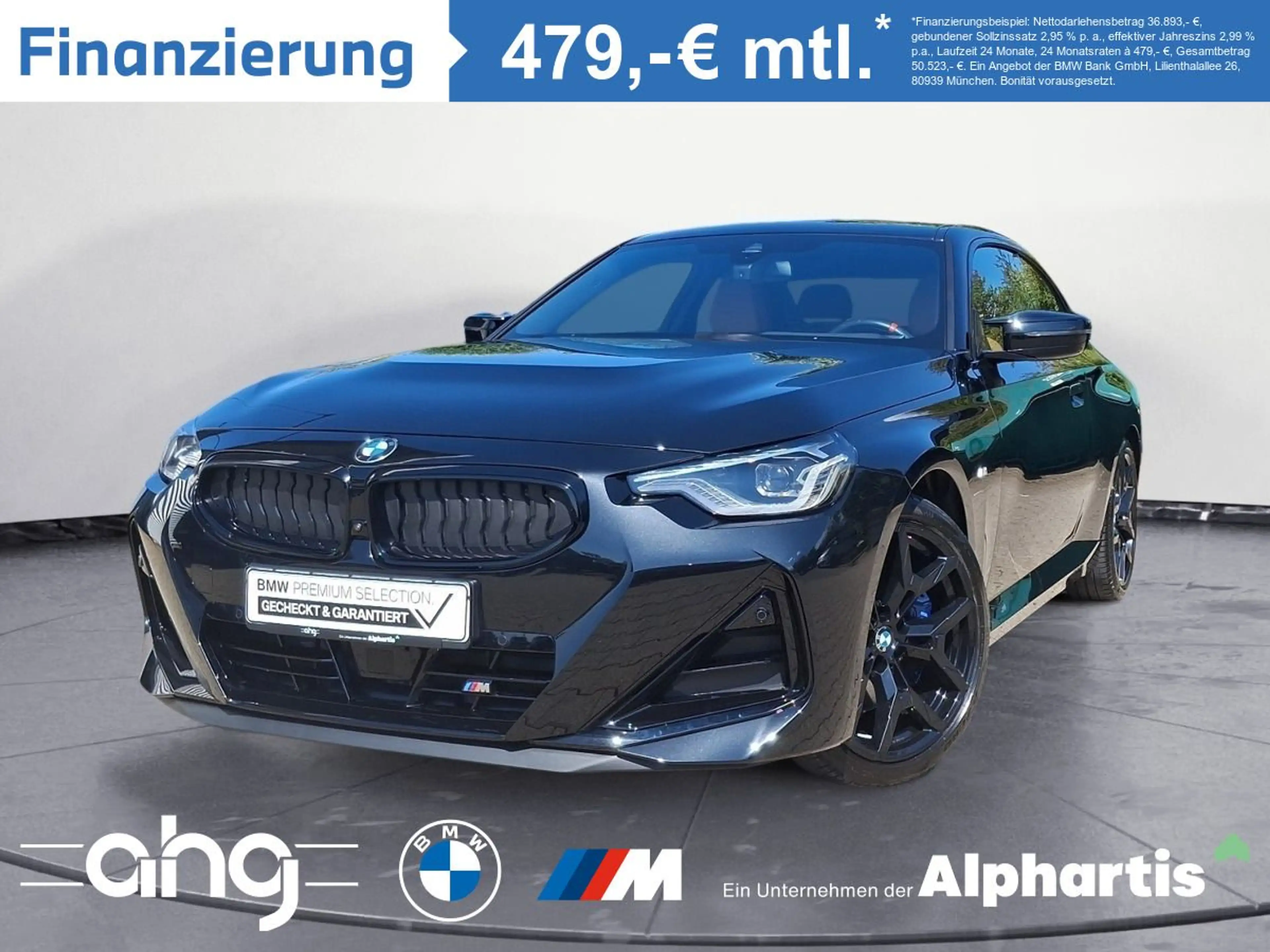 BMW 240 xDrive Coupe Aut. Navi Head-Up 360° HiFi