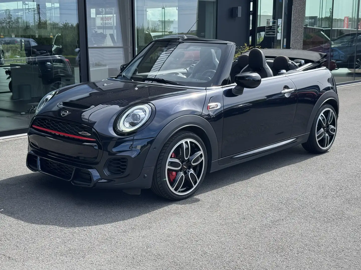 MINI John Cooper Works Cabrio AUTOMAAT - 231 PK **NIEUWSTAAT** Bleu - 2
