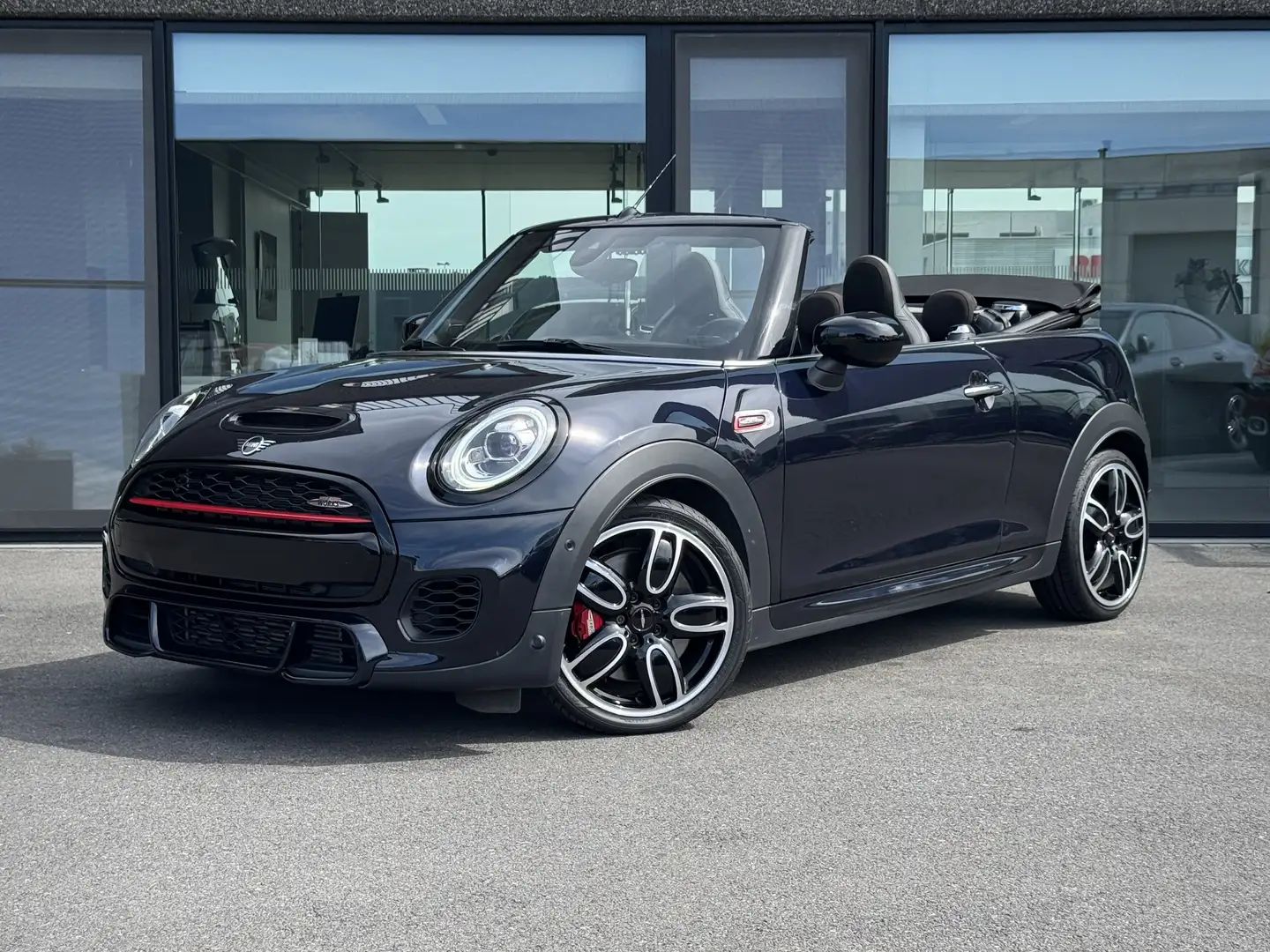 MINI John Cooper Works Cabrio AUTOMAAT - 231 PK **NIEUWSTAAT** Bleu - 1