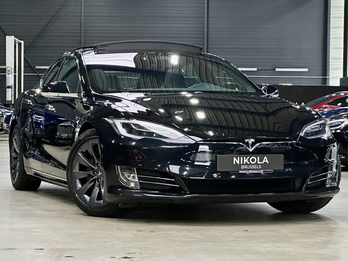 Tesla Model S LONG RANGE 100D - CARBON INTERIOR - SUNROOF Black - 1