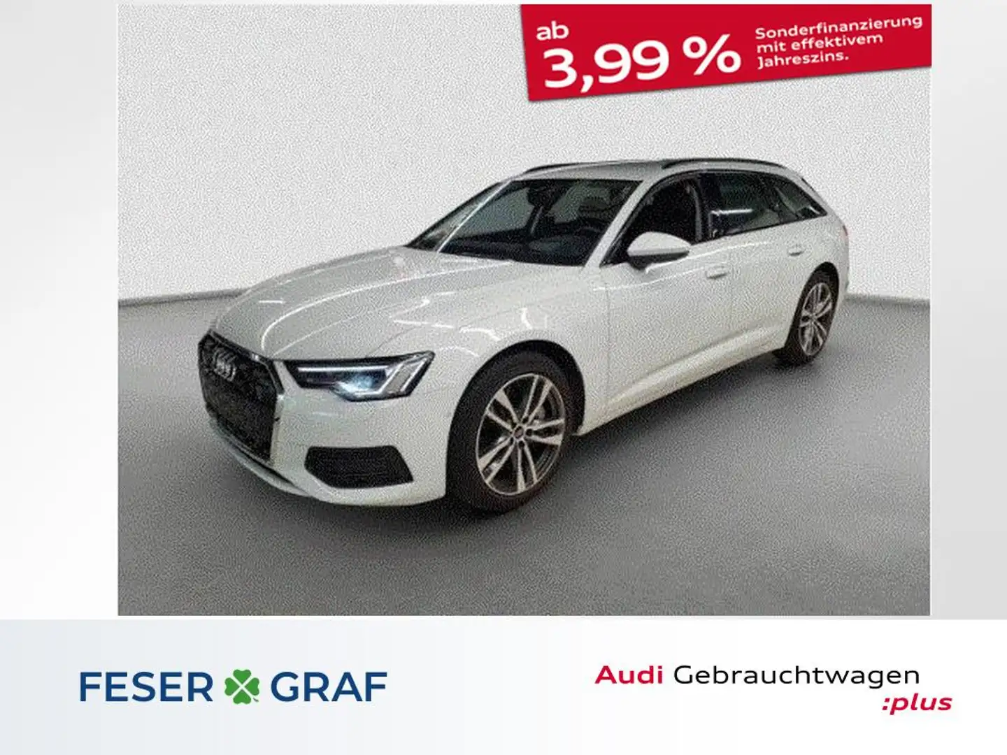 Audi A6 Avant 50 TFSI e quattro S tronic Vir. Cockpit/Navi Weiß - 1