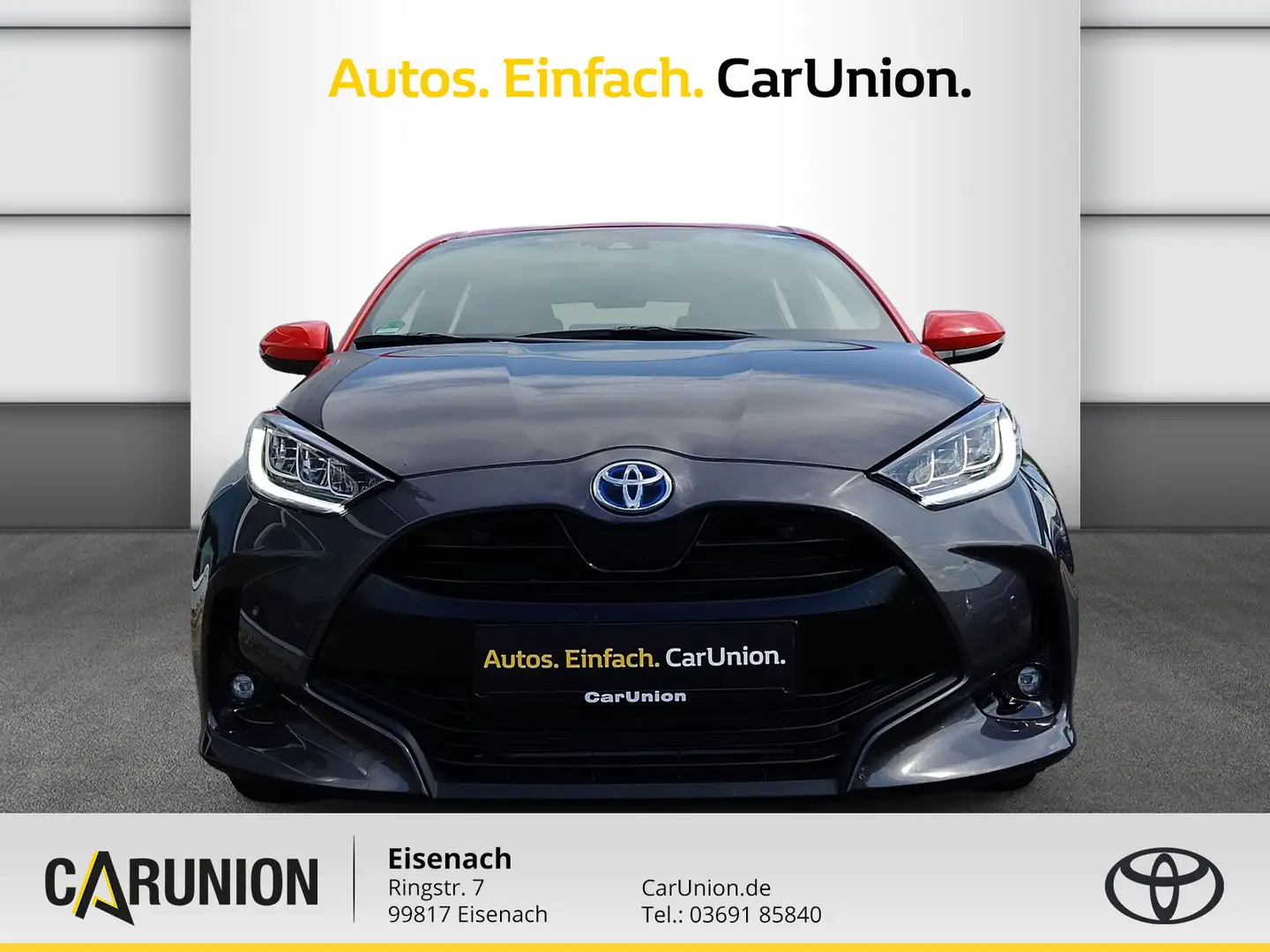 Toyota Yaris Hybrid Tokyo Spirit Safety Paket TOP Grijs - 2