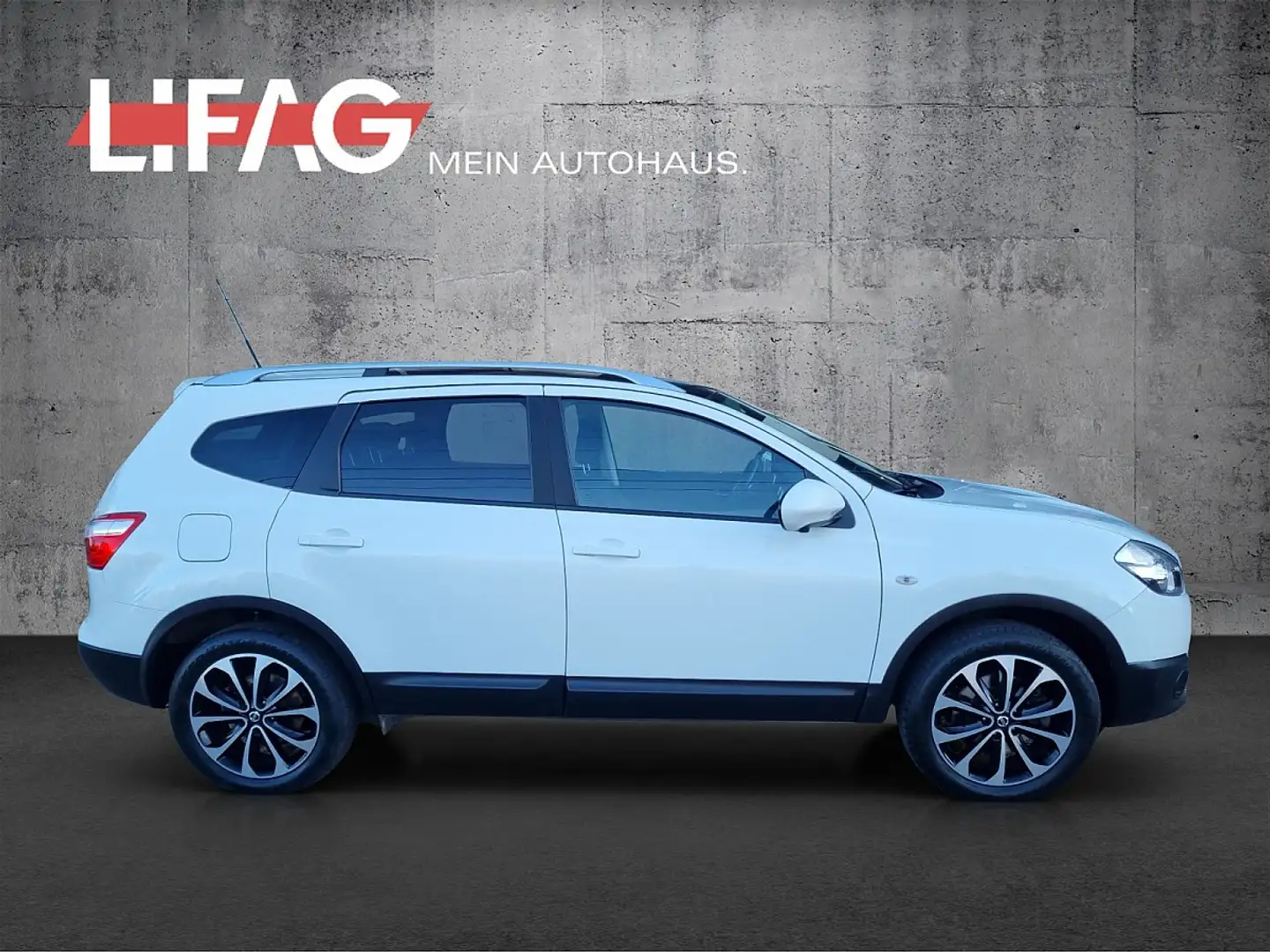 Nissan Qashqai +2 1,6 dCi I-Way 4x4 Blanc - 2