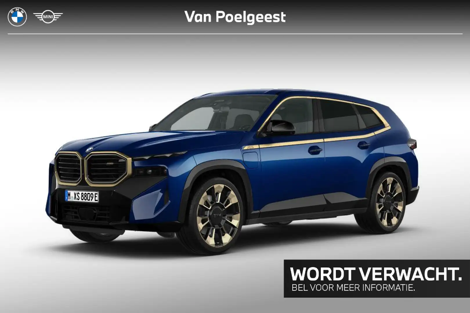 BMW XM PHEV 30 kWh Blauw - 1