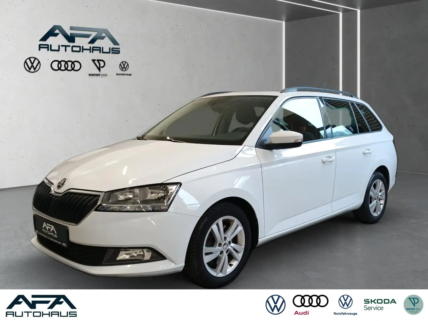 Skoda Fabia Combi 1.0 TSI Ambition DSG AHK*PDC*LM15*Smart.Link Blanc - 1