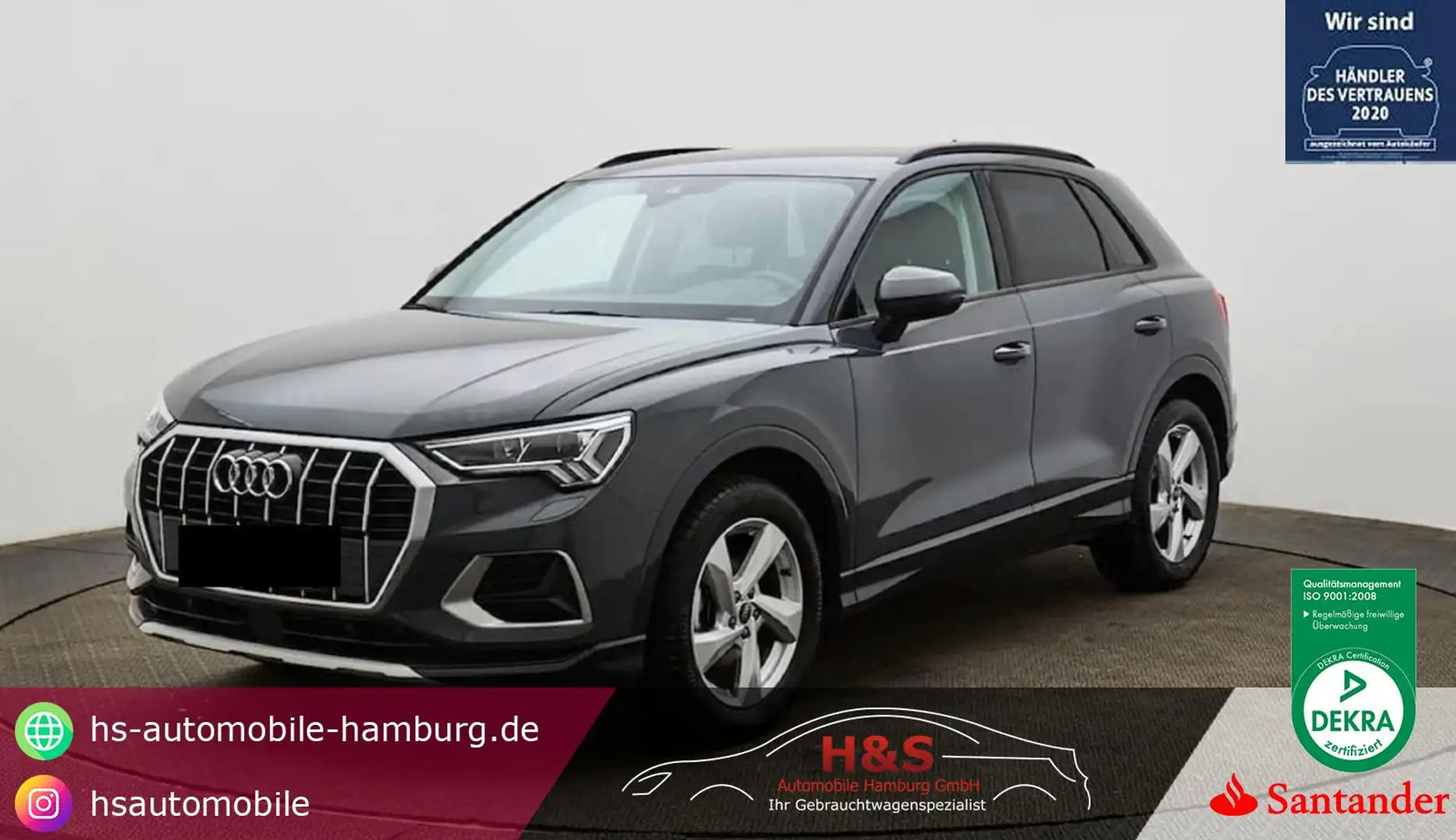 Audi Q3 35 TFSI advanced Gris - 1