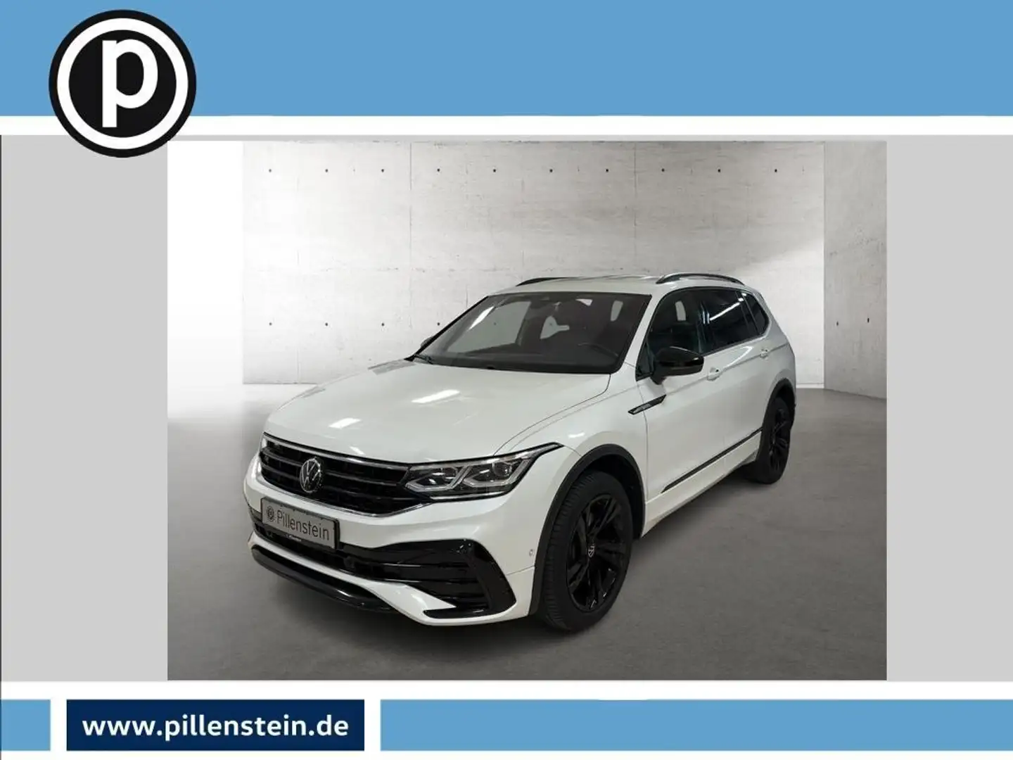 Volkswagen Tiguan Allspace R-LINE 2.0 TSI DSG 4M. AHK KAMERA NAVI HEADUP Weiß - 1