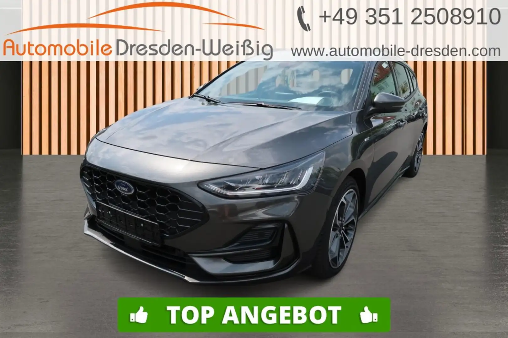 Ford Focus Turnier 1.0 EcoBoost ST-Line*ACC* Grau - 1