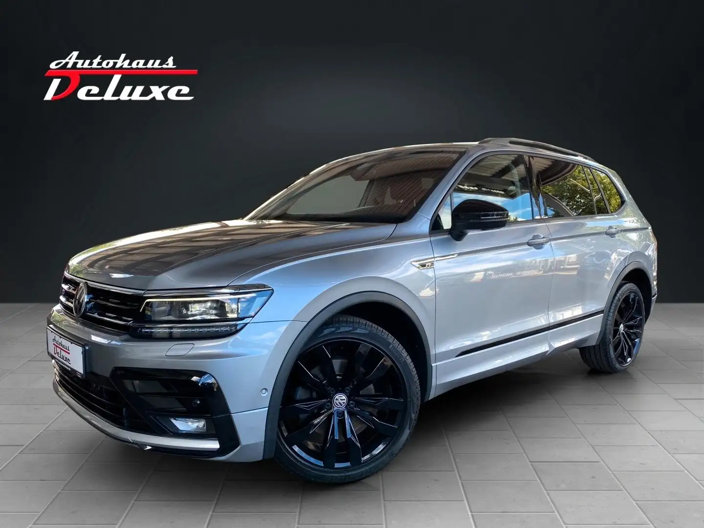 Volkswagen Tiguan Allspace 2,0TDI 4M R-LINE 360°KAM-7-SITZE Plateado - 1