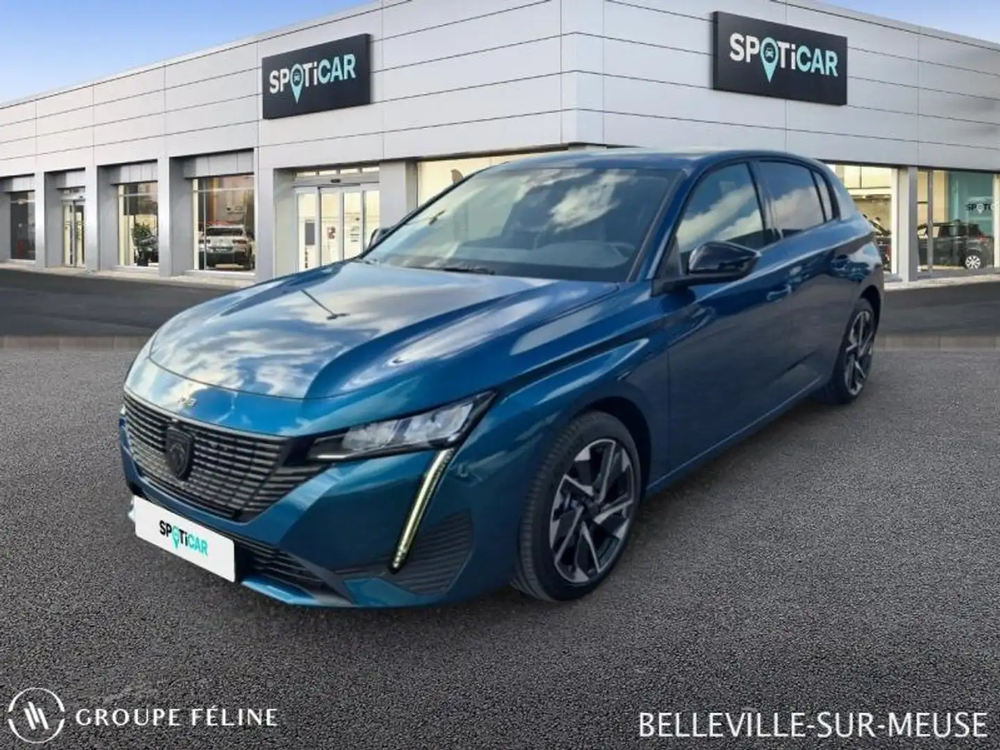 Peugeot 308 1.2 Hybrid 136ch Allure e-DCS6 Bleu - 1