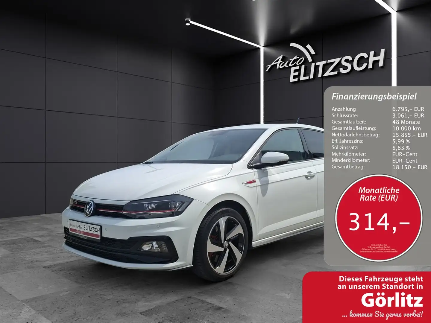 Volkswagen Polo GTI DSG LED Navi AID ACC PDC SH GTI DSG LED Nav... Weiß - 1