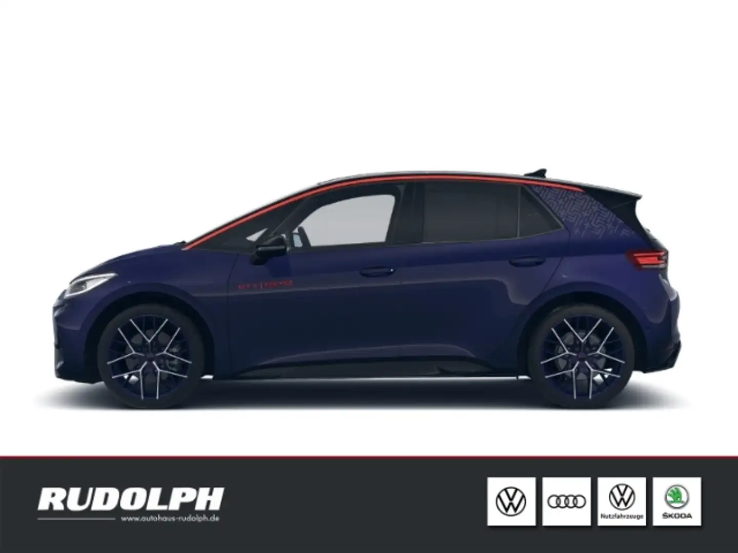 Volkswagen ID.3 GTX Fire+Ice Sondermodell Limited HUD Navi HarmanK Violett - 2