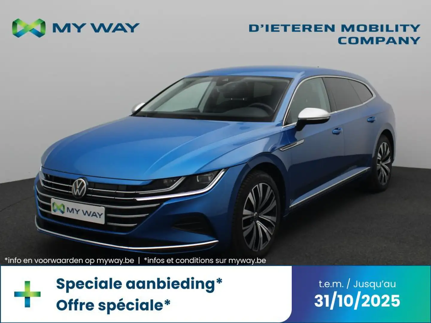 Volkswagen Arteon ELEGANCE 1.4 TSI eHybrid 218 PK DSG-6 / Leder / Camera / ACC Blauw - 1