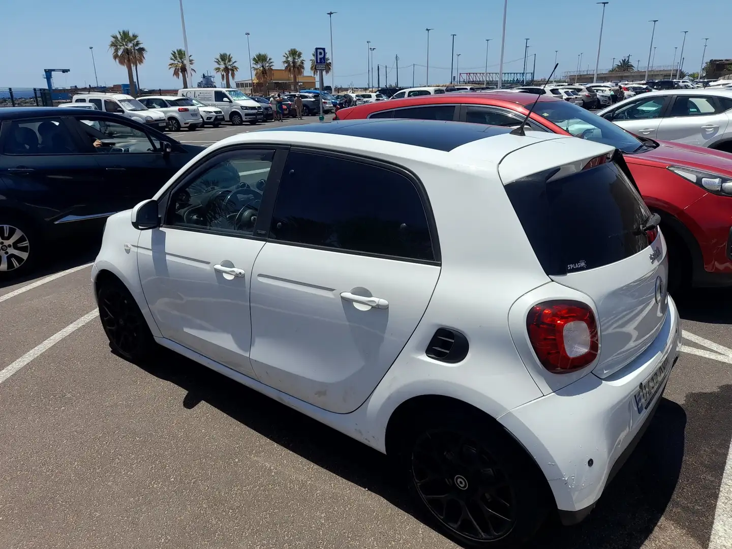 smart forFour Automático Passion turbo 900cc 90cv gasolina Blanco - 1