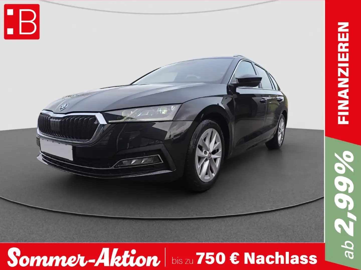 Skoda Octavia Combi 2.0 TDI DSG Style NAVI LED Nero - 1