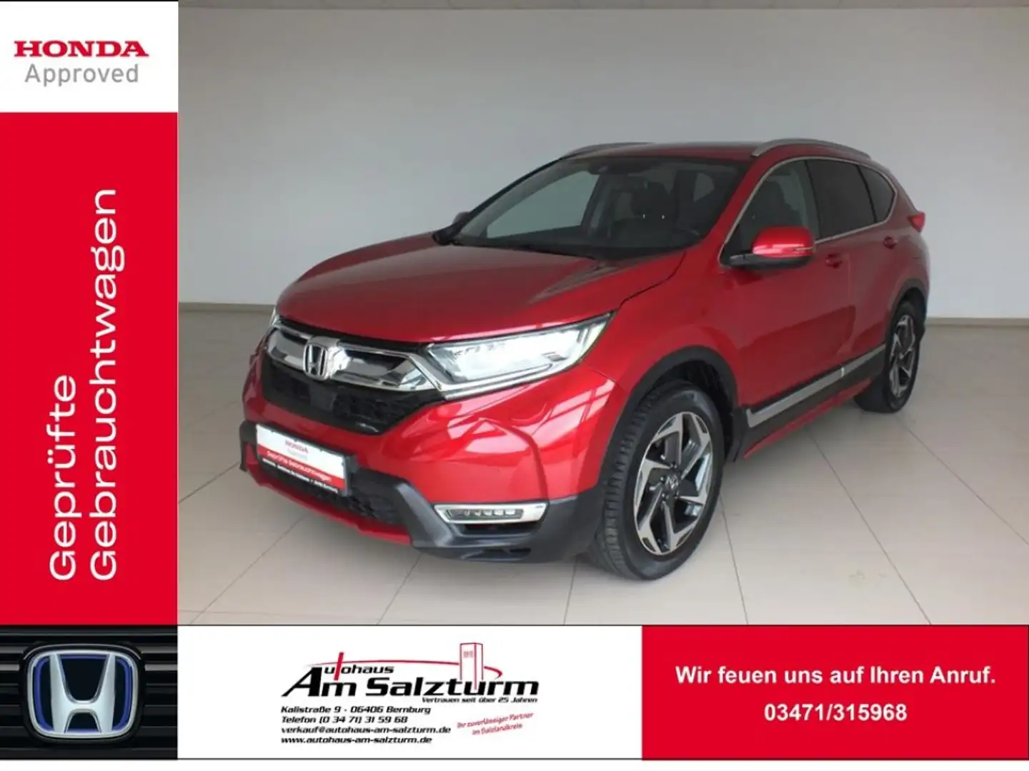 Honda CR-V 1.5T 4WD CVT Executive Rouge - 1