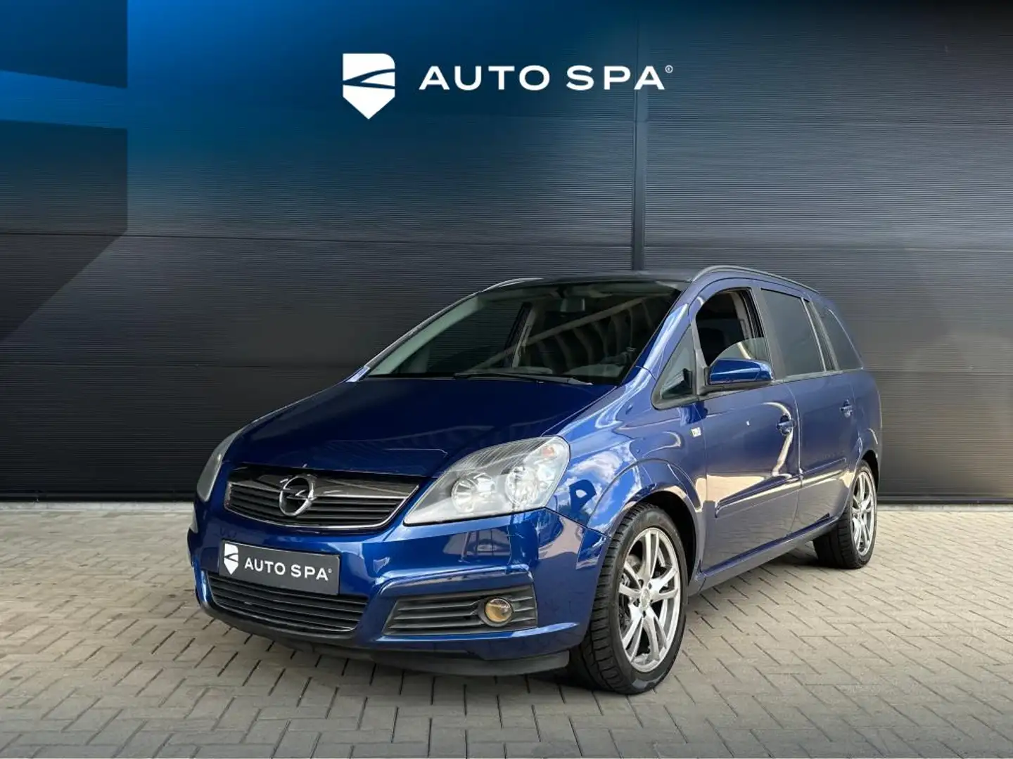 Opel Zafira 1.8 16V 7 PERSOONS Airco VAKANTIEAUTO NW APK Blauw - 1