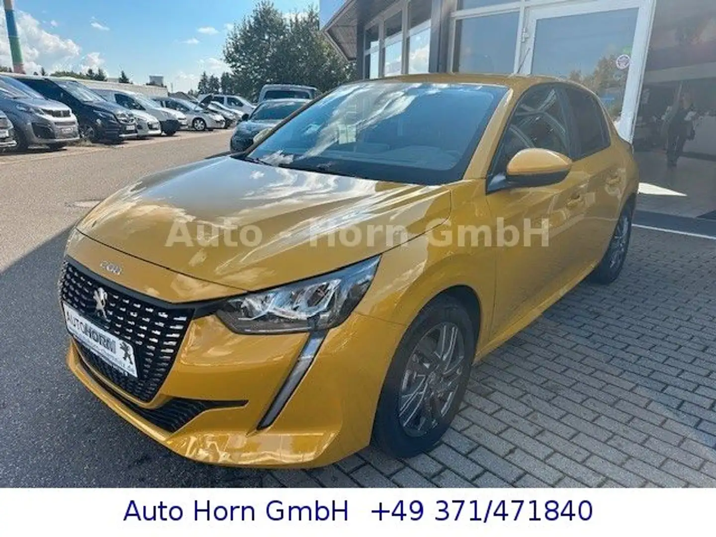 Peugeot 208 Active Pack Pure Tech 100 EAT8 Jaune - 1