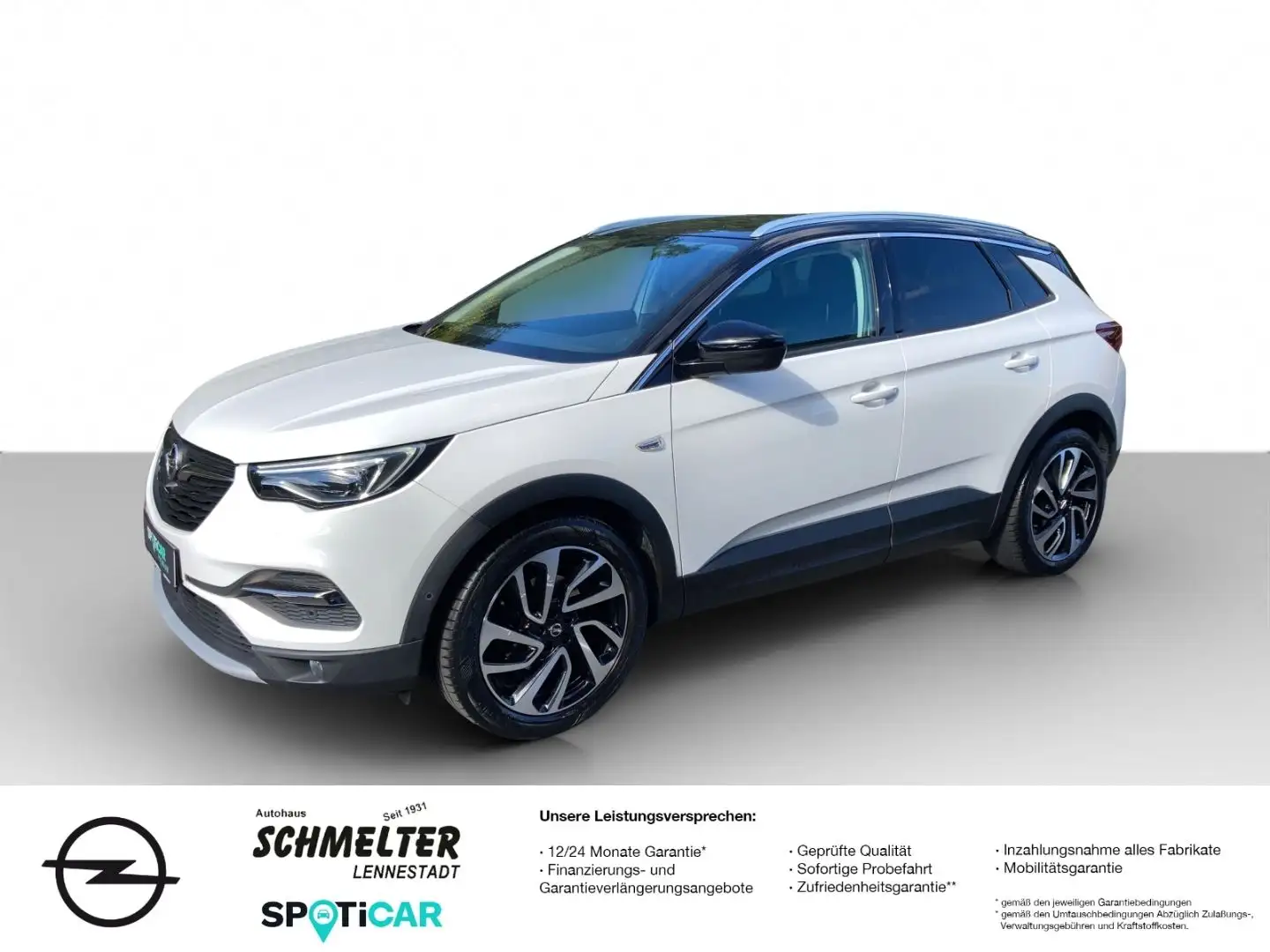 Opel Grandland X Ultimate, AHK,Leder,19'',Navi,DAB,LE Weiß - 1