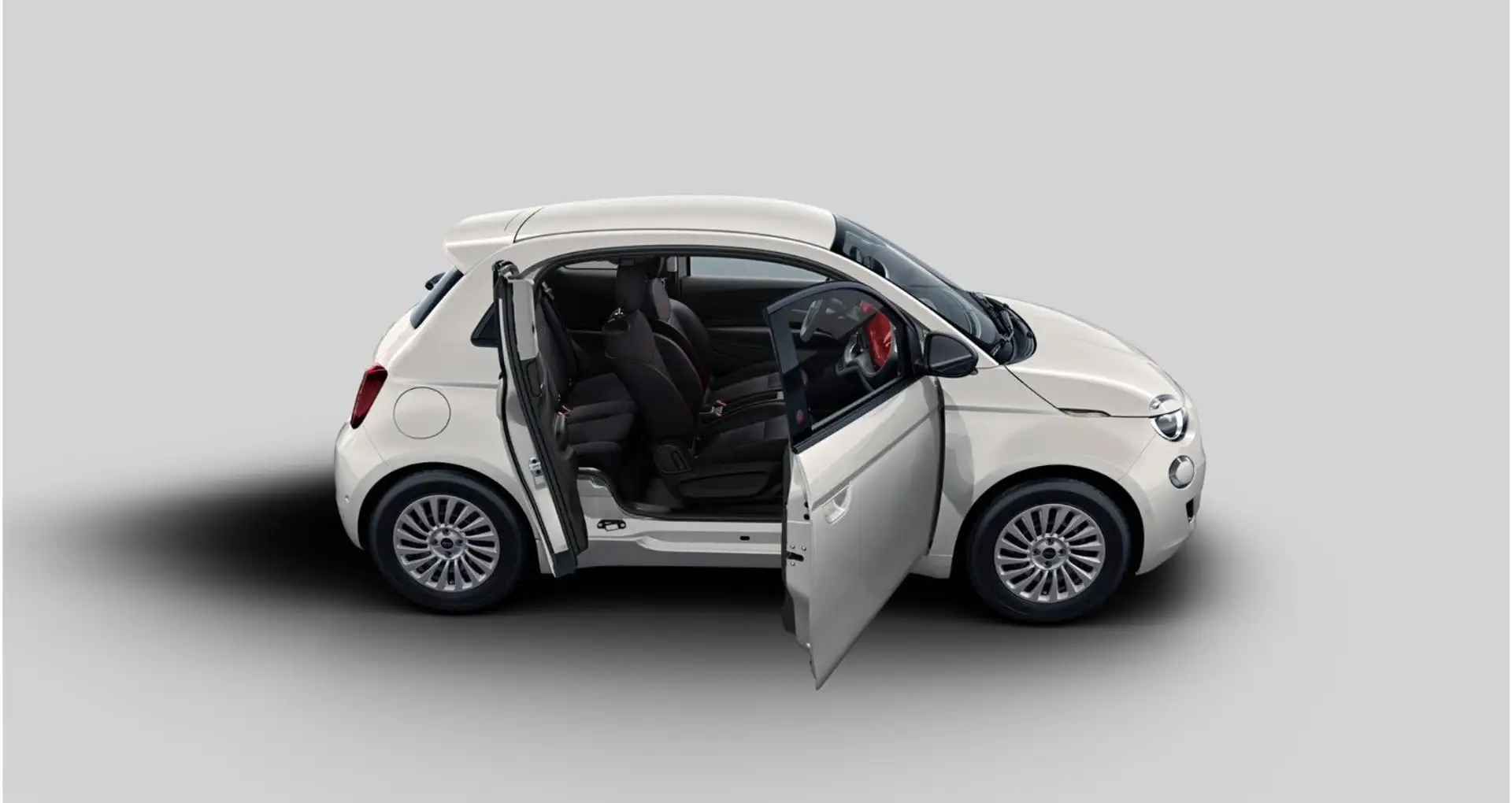 Fiat 500e 3+1 23,8 kWh City Edition Blanc - 1
