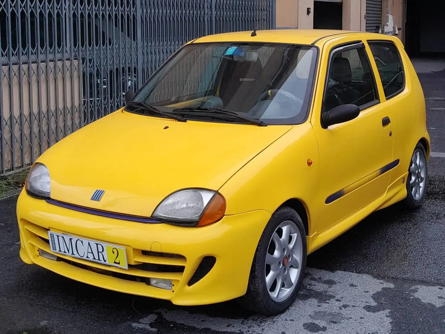 Fiat Seicento Seicento 1.1 Sporting abarth Jaune - 1