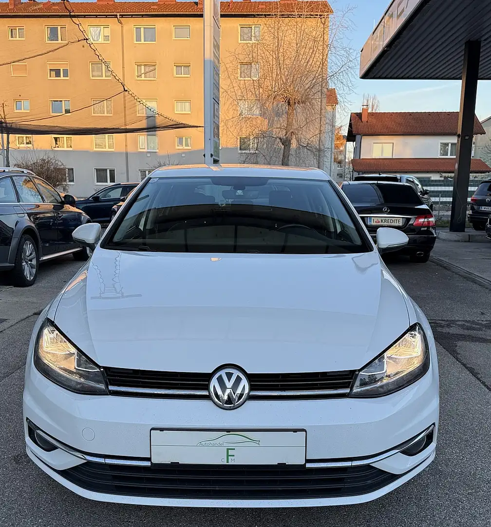 Volkswagen Golf Highline 2,0 TDI DSG Weiß - 2