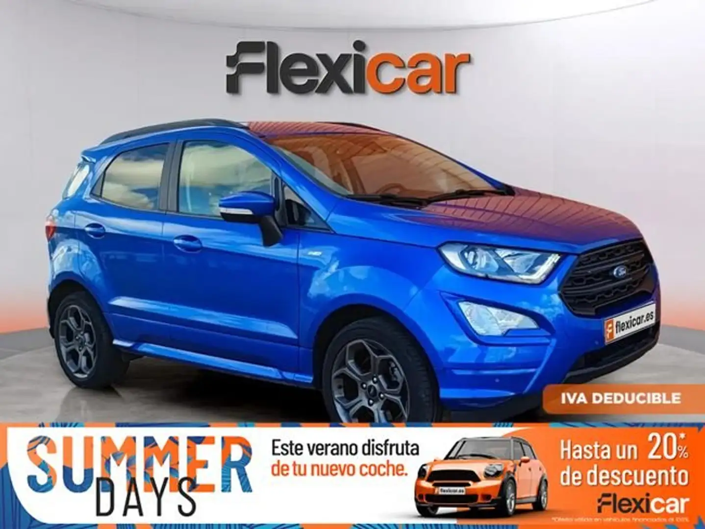 Ford EcoSport 1.0T+EcoBoost+92kW+%28125CV%29+S%26S+ST+Line Azul - 1