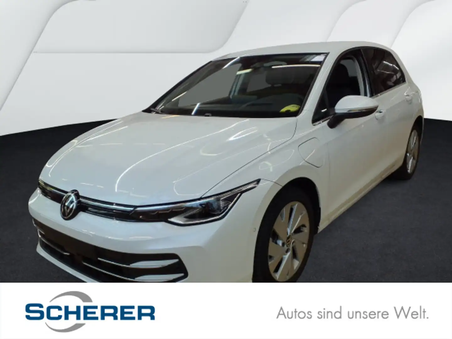 Volkswagen Golf VIII Style 1.5 eHybrid DSG AHK KAM NAVI SHZ Weiß - 1