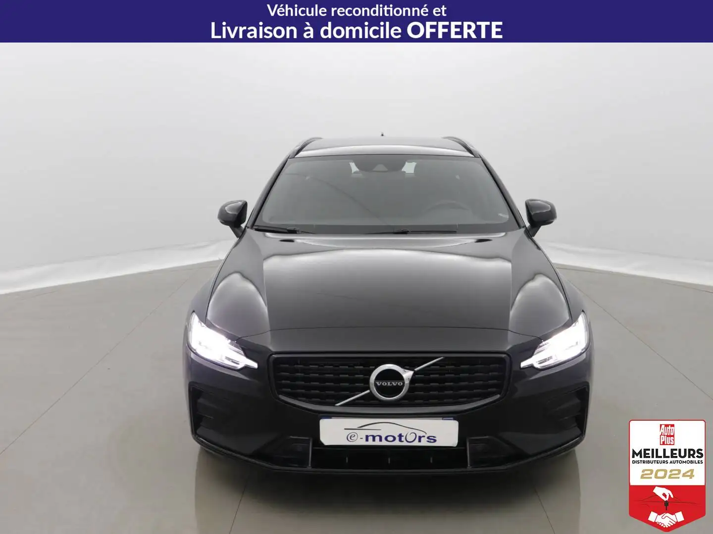 Volvo V60 B4 197 ch Geartronic 8 - R-Design Noir - 2