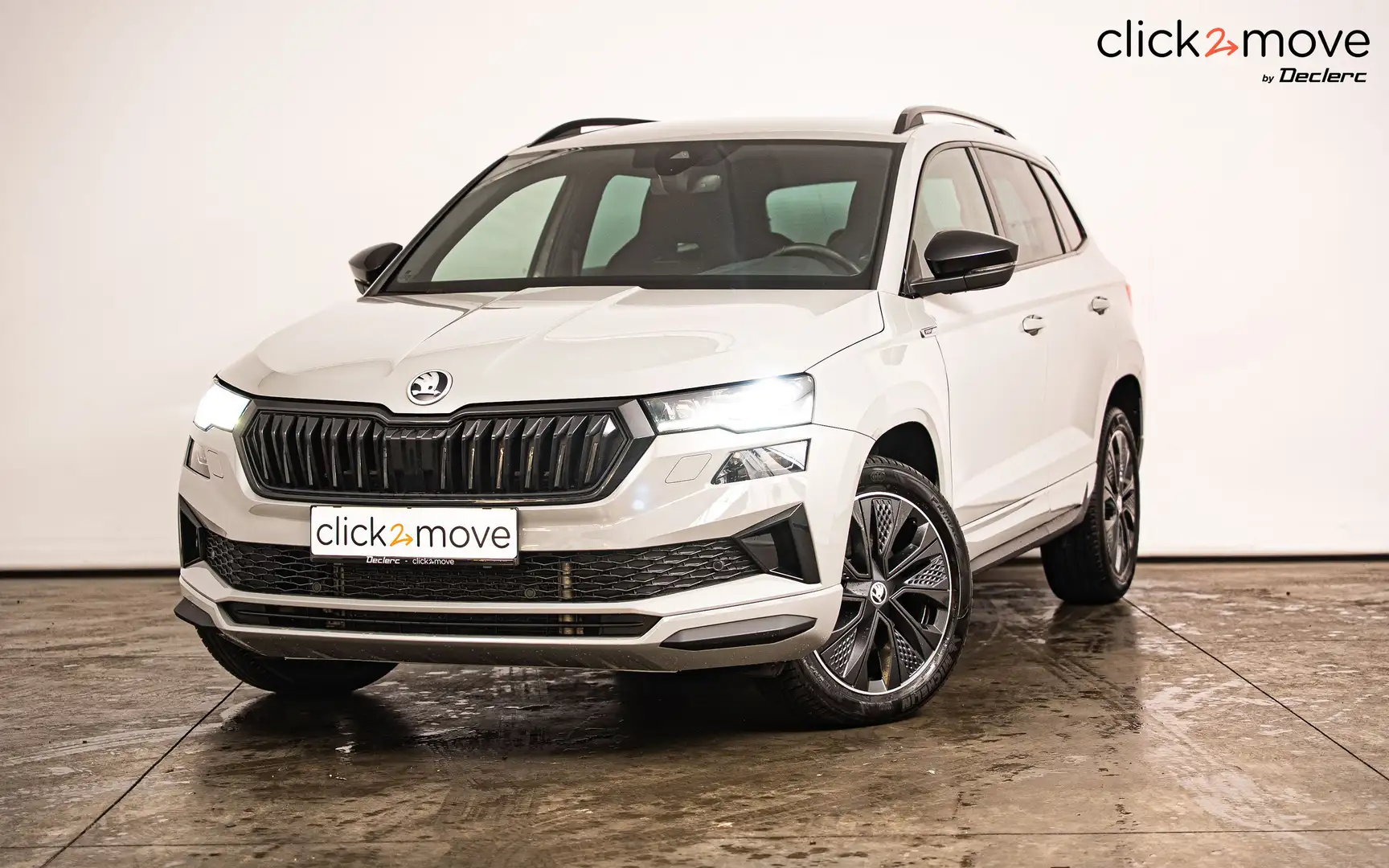Skoda Karoq 1.5 TSI ACT Sportline DSG Gris - 1