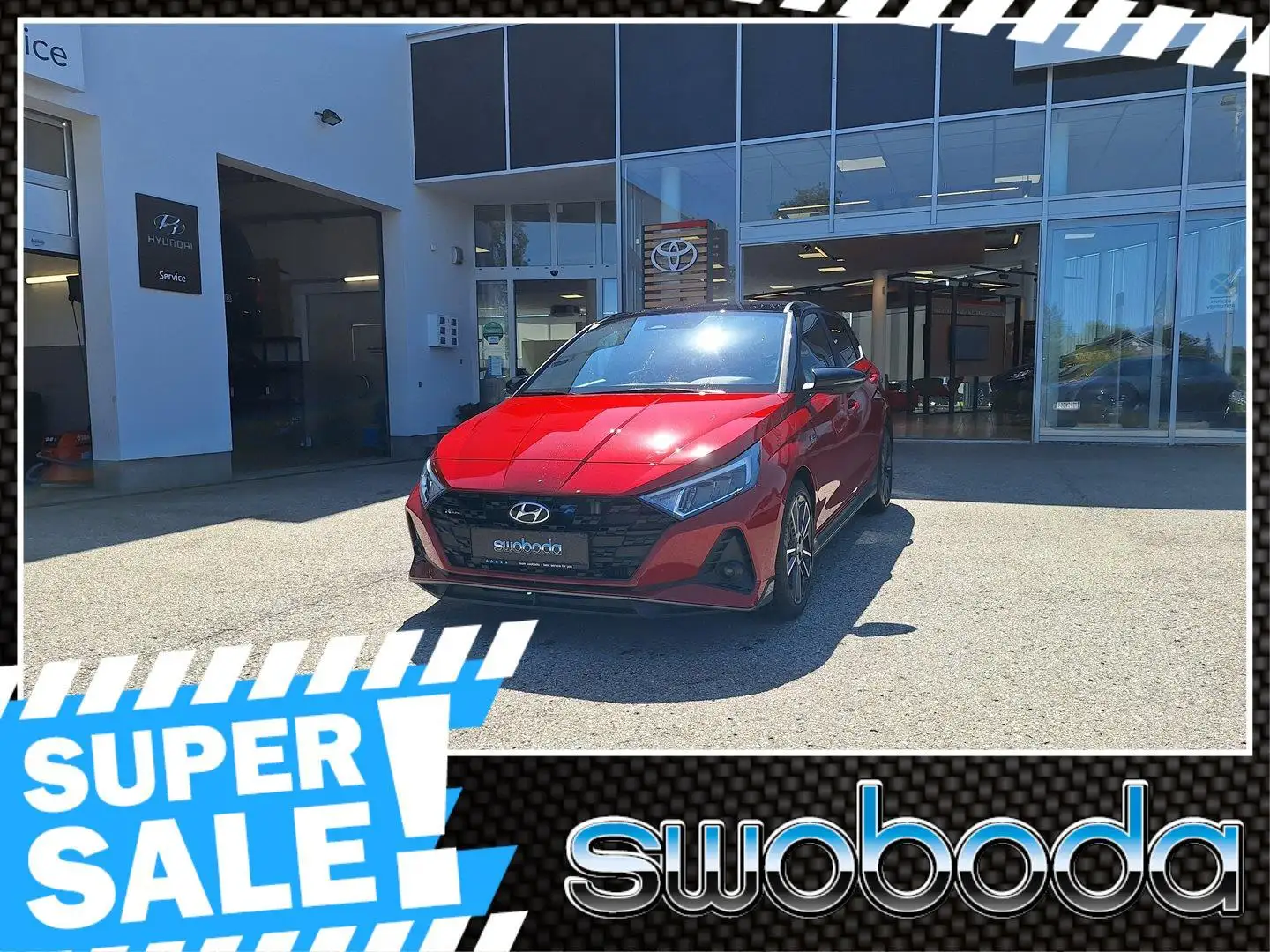 Hyundai i20 1,0 T-GDI N-Line Rot - 2