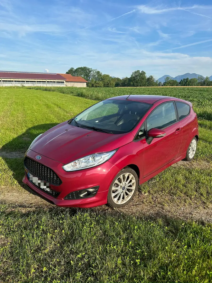 Ford Fiesta Sport 2013, 1.0 EcoBoost, 8-fach bereift Rouge - 1