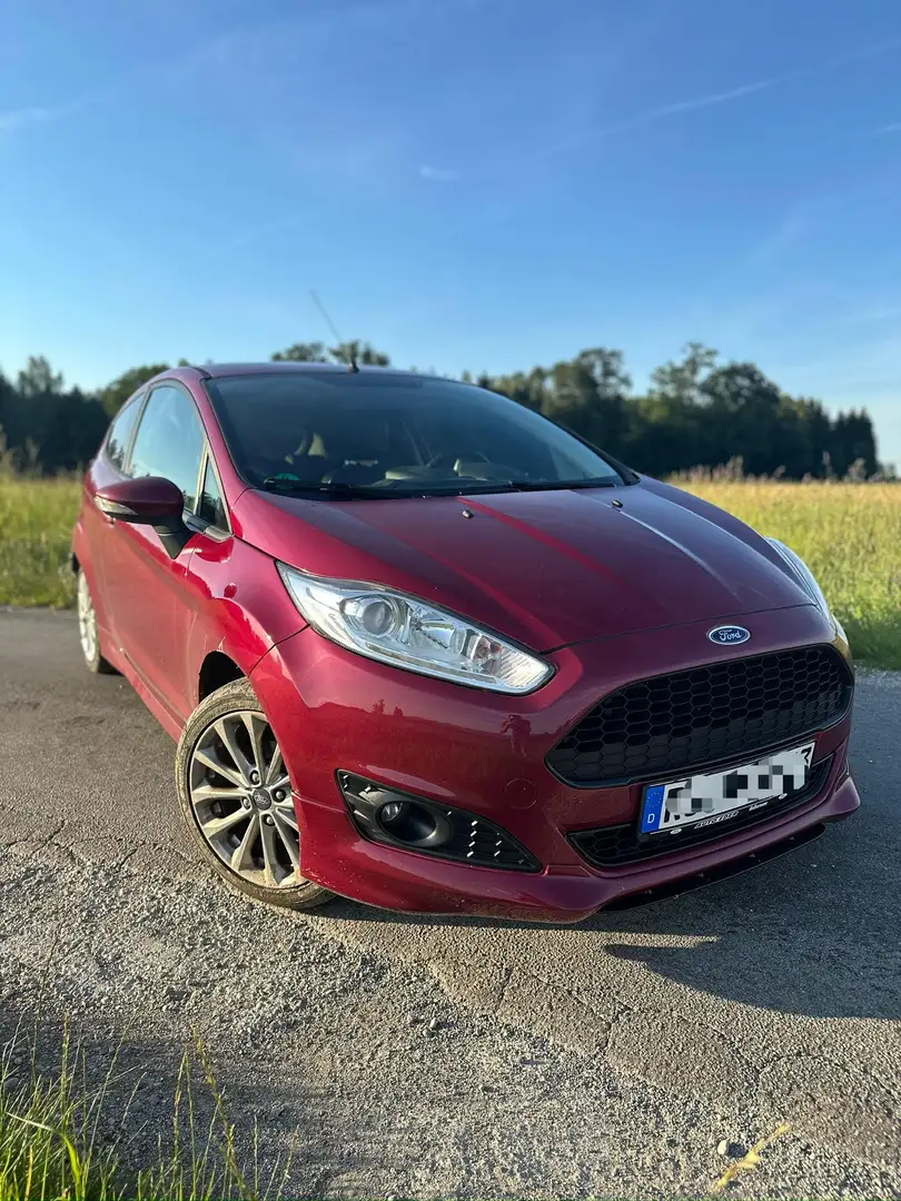 Ford Fiesta Sport 2013, 1.0 EcoBoost, 8-fach bereift Rouge - 2