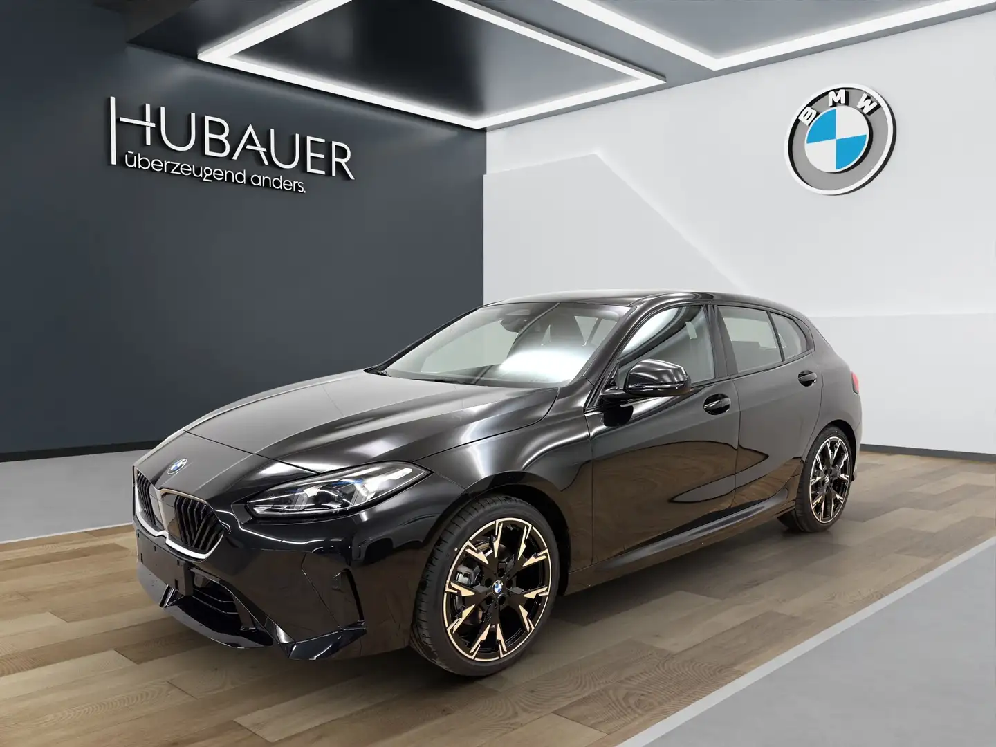 BMW 120 [M Sport, Navi, 19" LMR, RFK, SHZ, LED] DAB Schwarz - 1