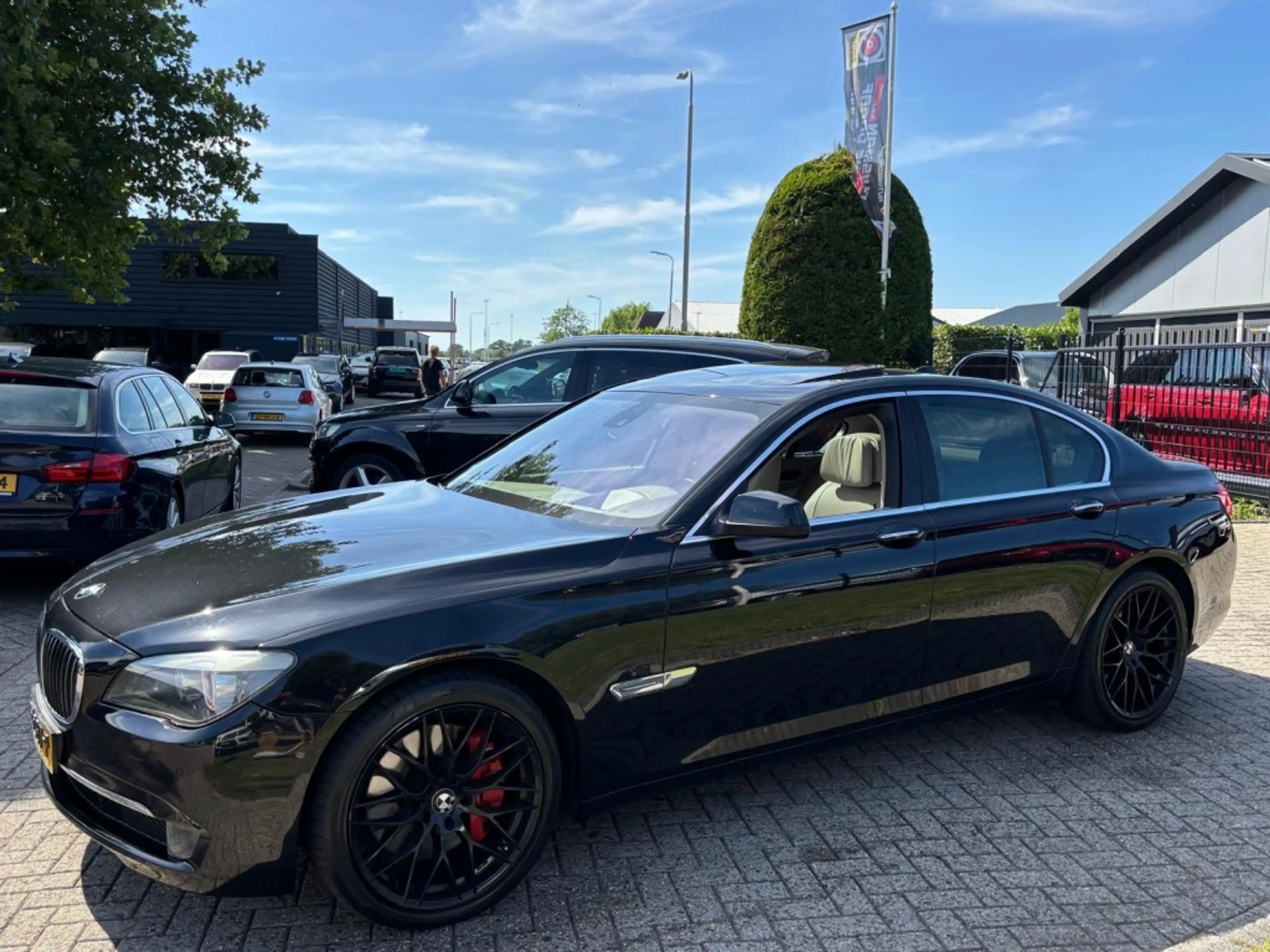 BMW 750 7-serie 750i V8 High Executive 2008 Zwart Vol Opti — photo 8