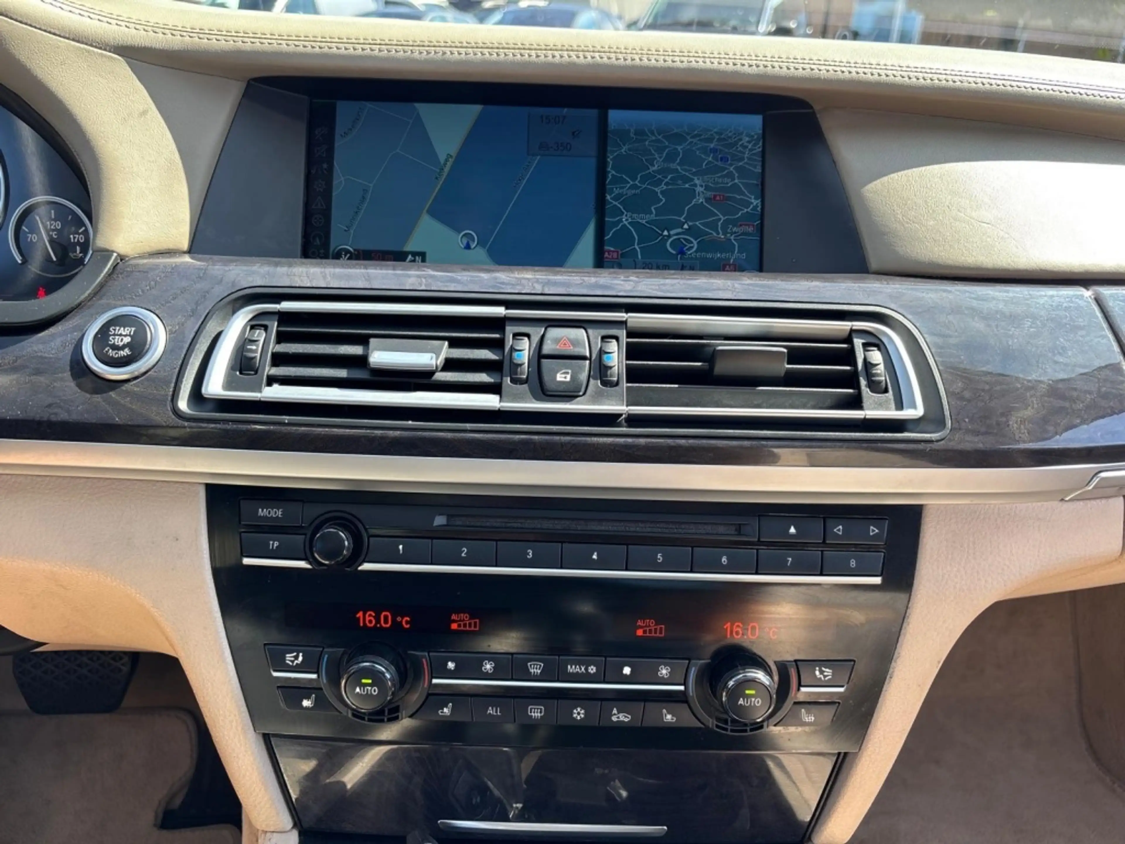 BMW 750 7-serie 750i V8 High Executive 2008 Zwart Vol Opti — photo 14