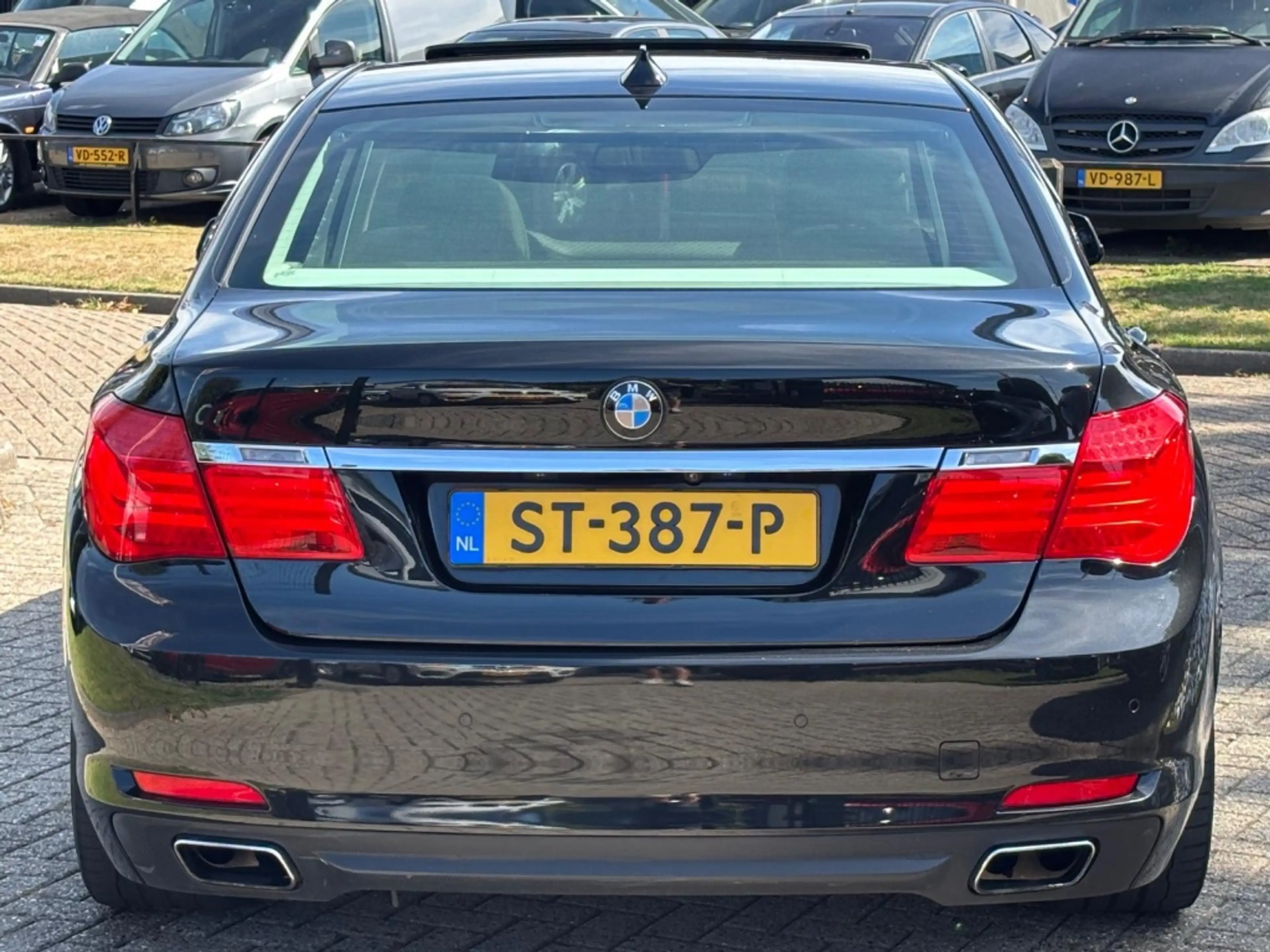 BMW 750 7-serie 750i V8 High Executive 2008 Zwart Vol Opti — photo 6