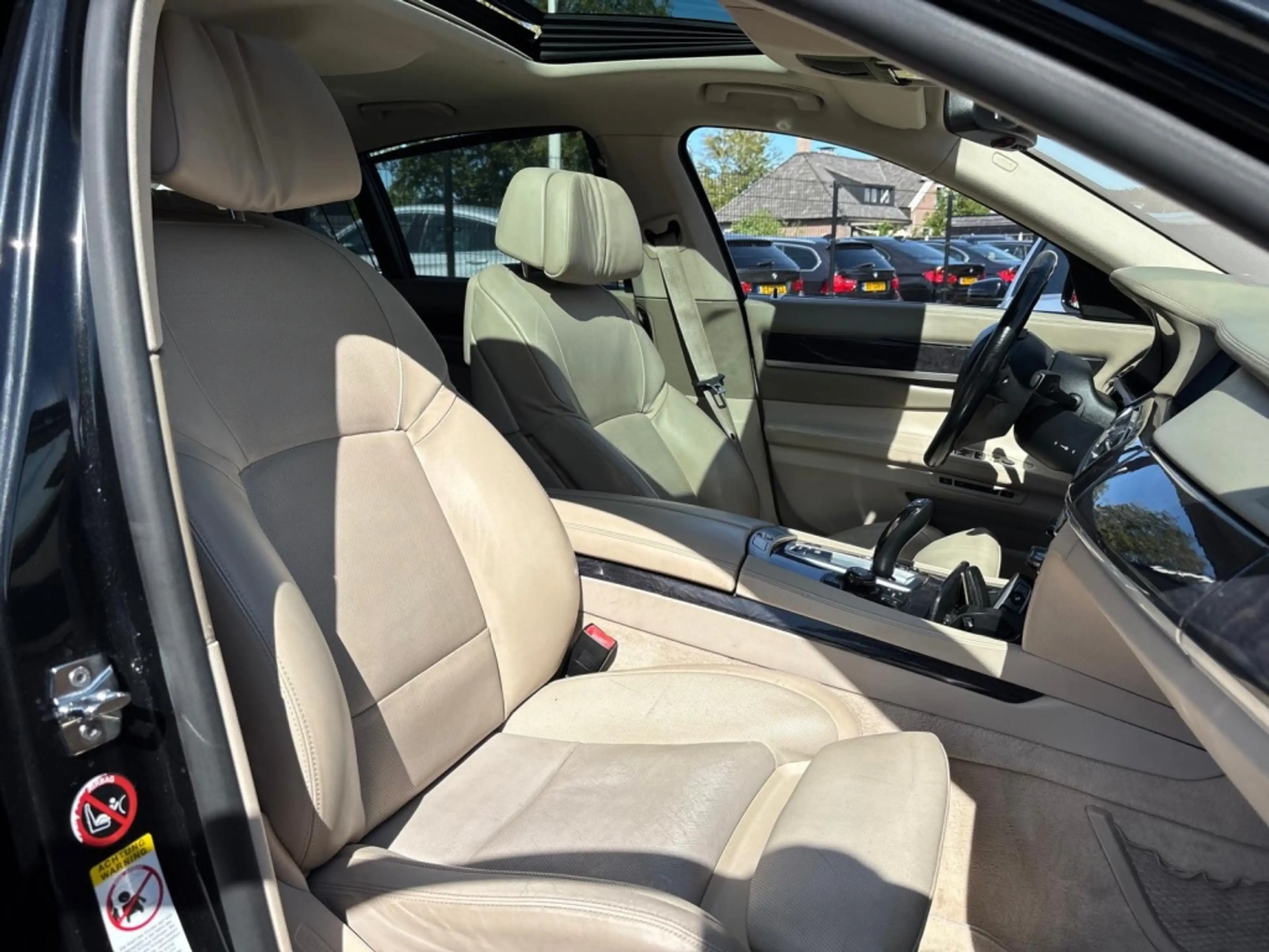 BMW 750 7-serie 750i V8 High Executive 2008 Zwart Vol Opti — photo 11