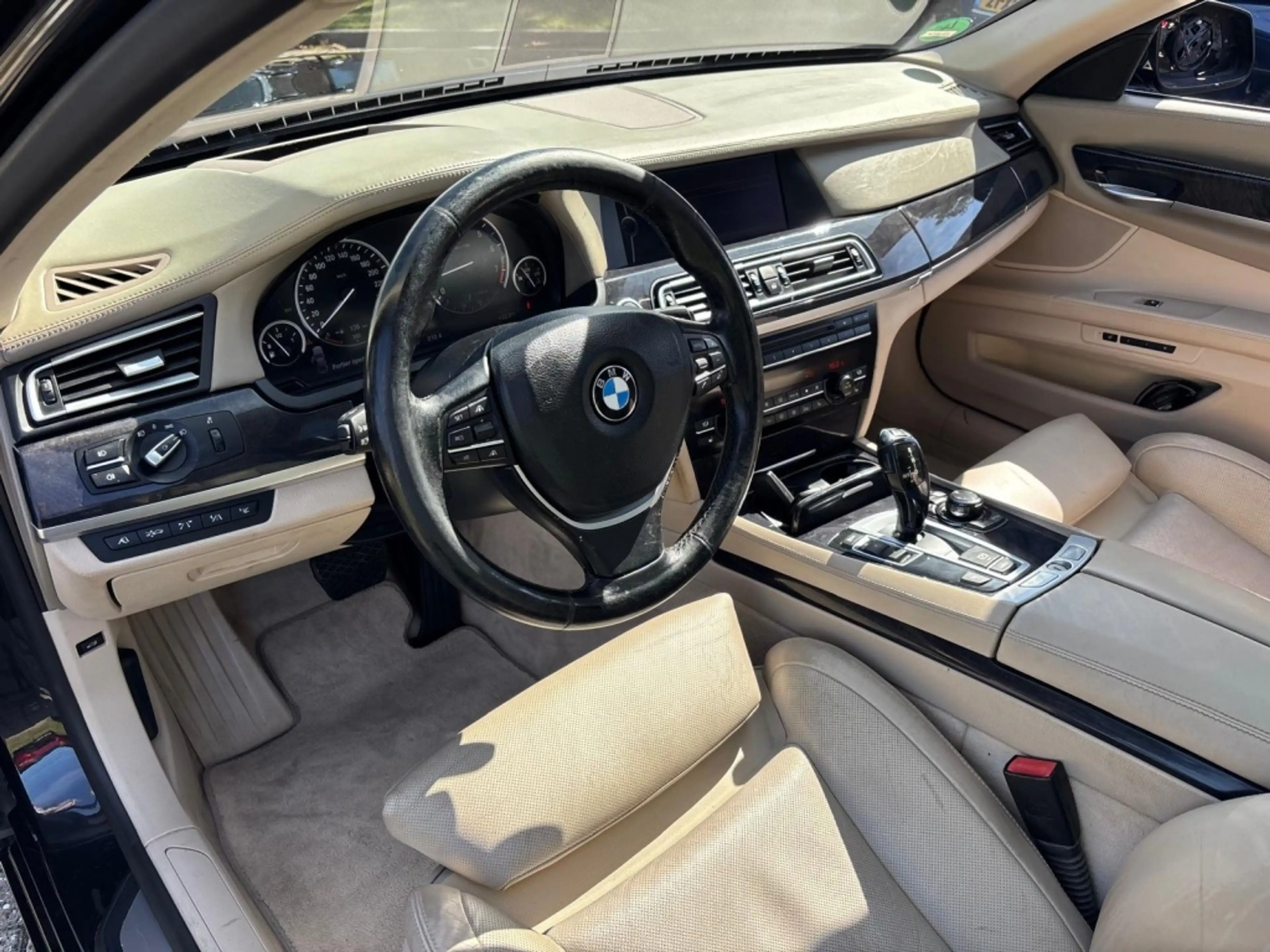 BMW 750 7-serie 750i V8 High Executive 2008 Zwart Vol Opti — photo 9