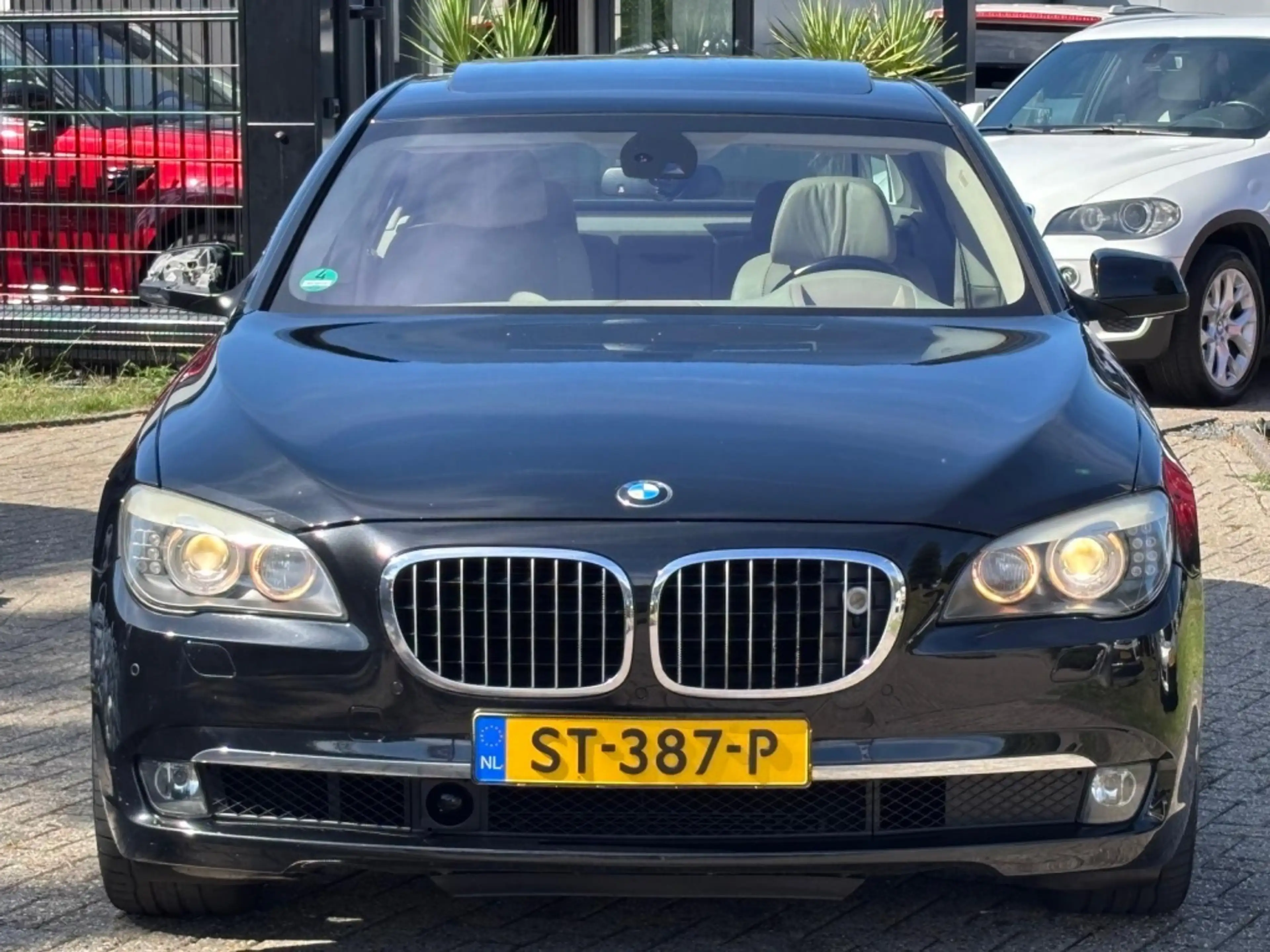 BMW 750 7-serie 750i V8 High Executive 2008 Zwart Vol Opti — photo 2