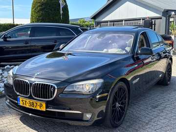 7-serie 750i V8 High Executive 2008 Zwart Vol Opti