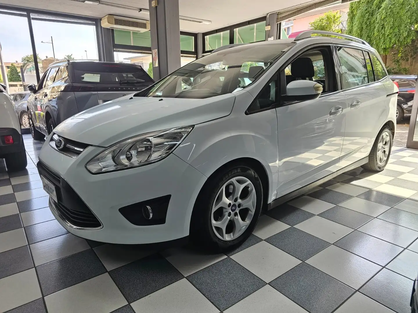 Ford C-Max C-Max7 1.6 tdci Titanium 115cv Bianco - 2