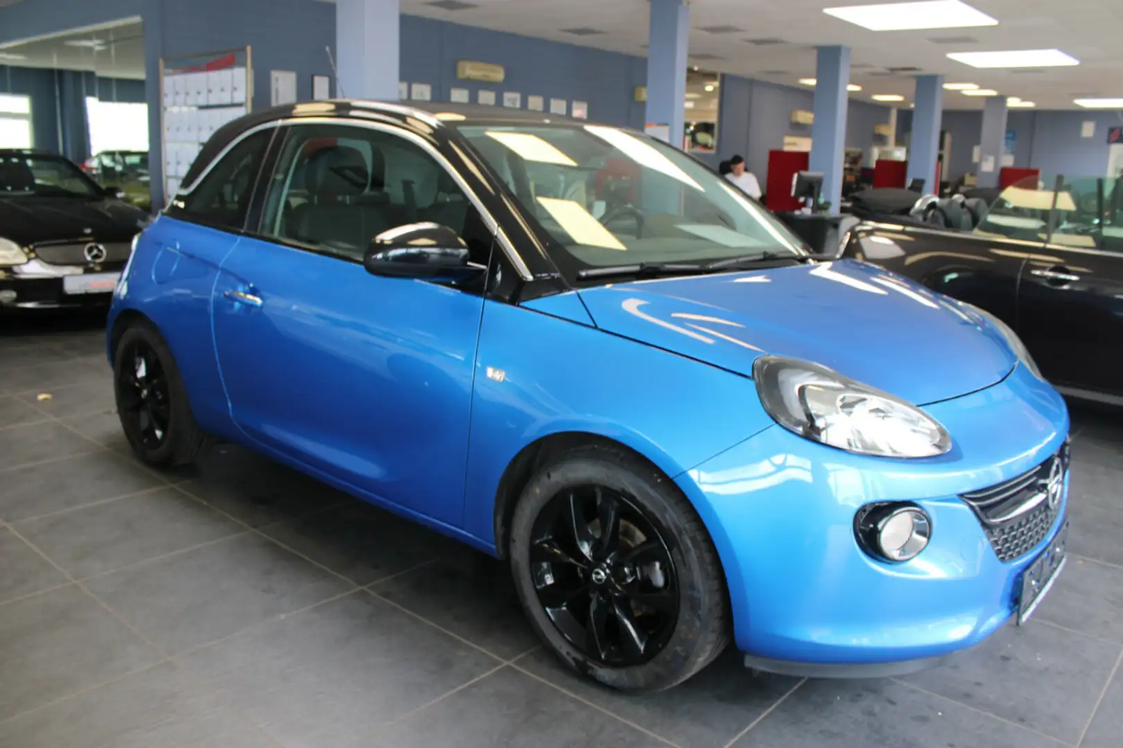 Opel Adam 1.4 Glam - Panorama - PDC - SHZ - Blau - 1