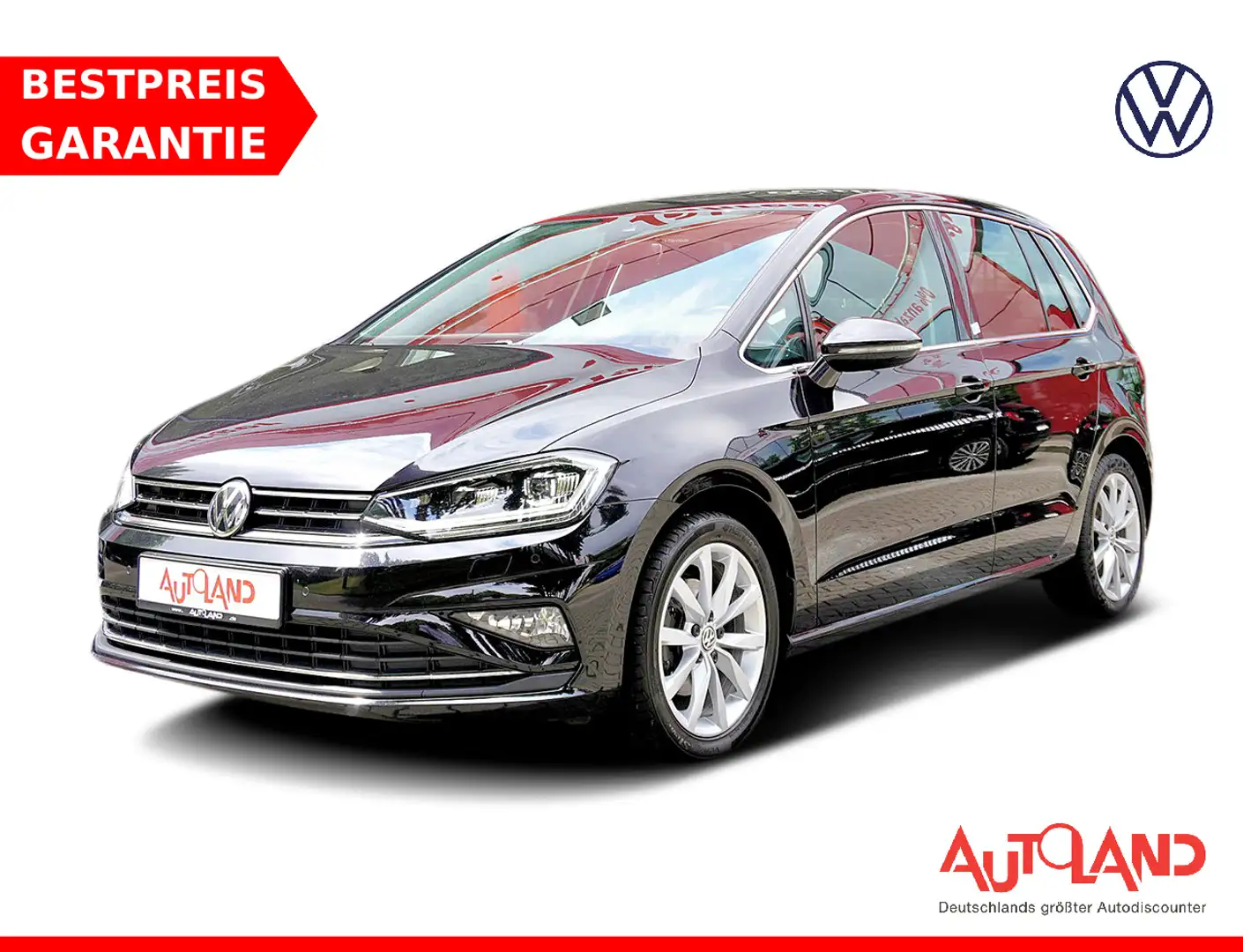 Volkswagen Golf Sportsvan 1.5 TSI Highline Schwarz - 1