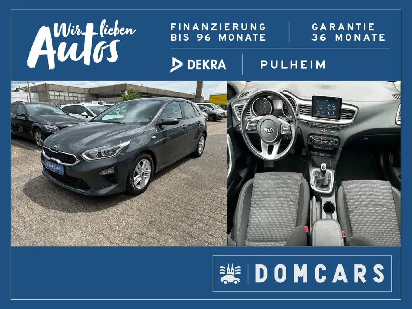 Kia Ceed / cee'd /7 EDITION/GARANTIE/ALU/KAMERA/EURO6 Gris - 1