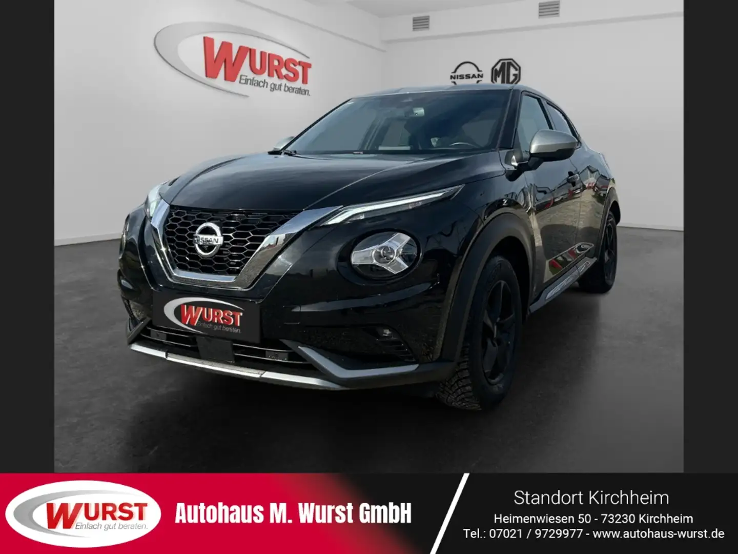 Nissan Juke 1.0DIG-T AUTOMATIK N-Design RundumKameras LED-Sche Noir - 1